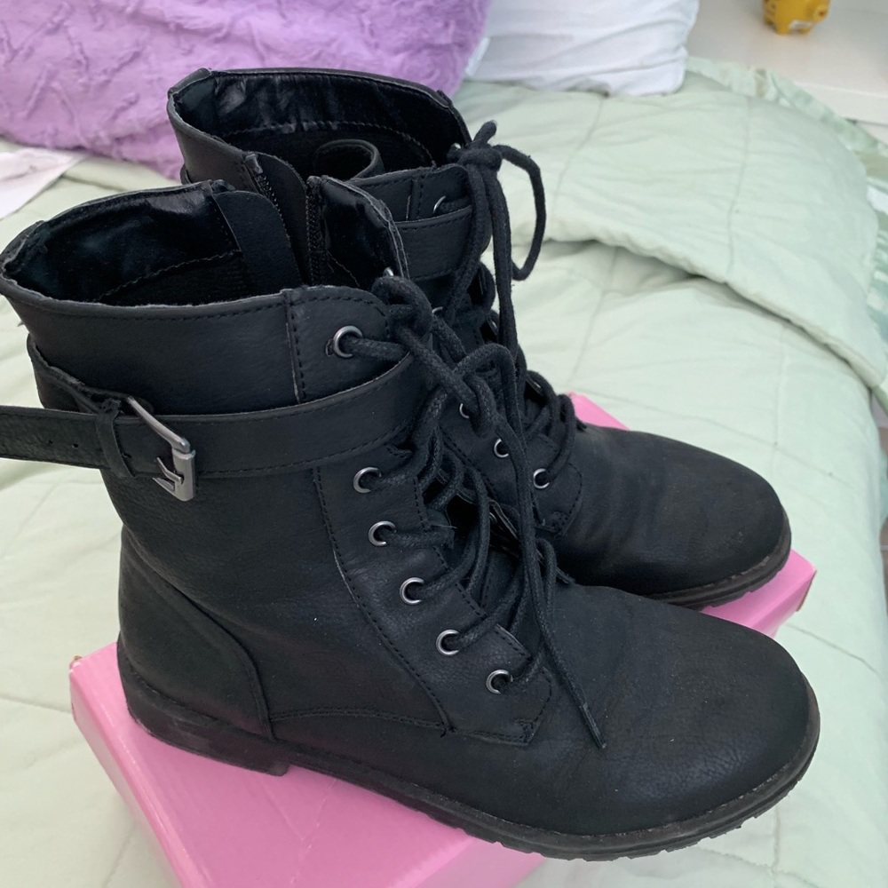 Mid calf boots